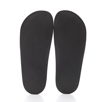 Givenchy Rubber Logo Pool Slide Sandals 12 Black 5 of 6