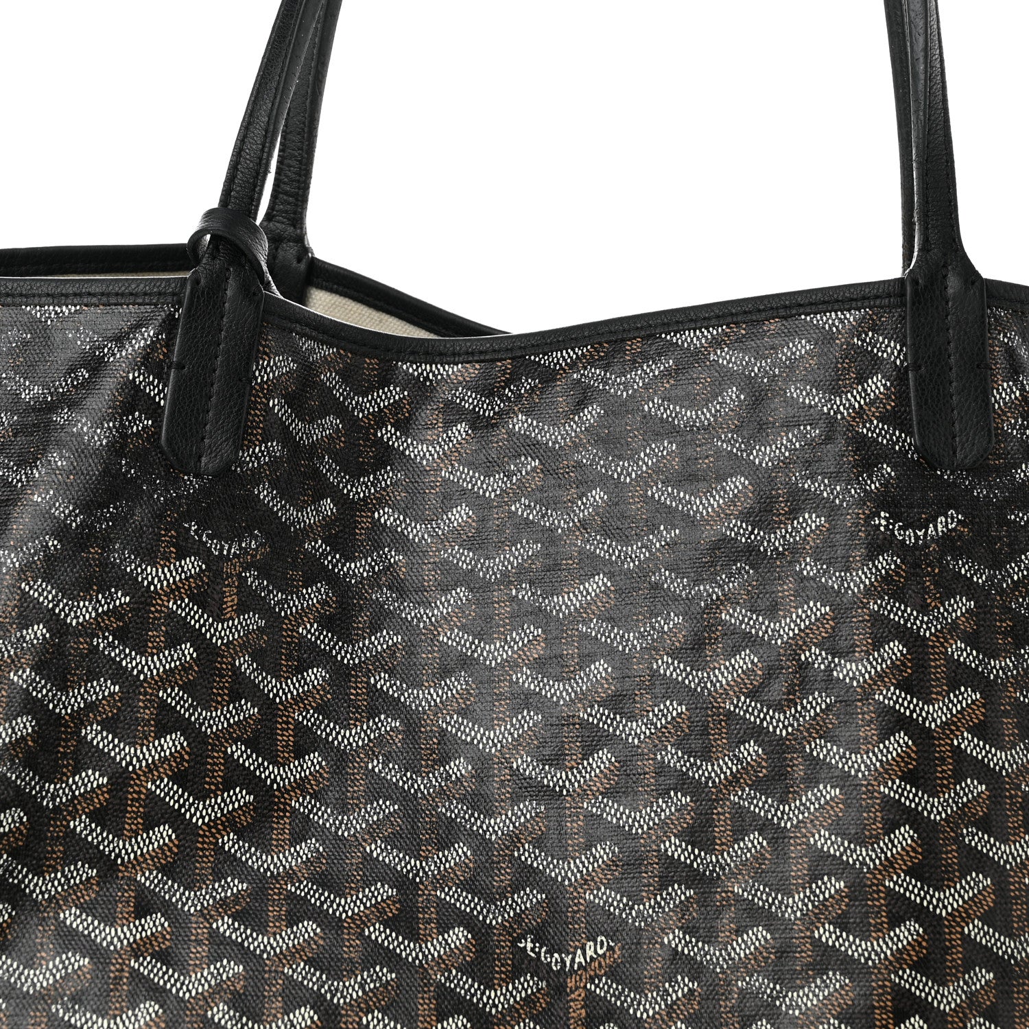 Goyard Goyardine Saint Louis GM Black 9 of 15