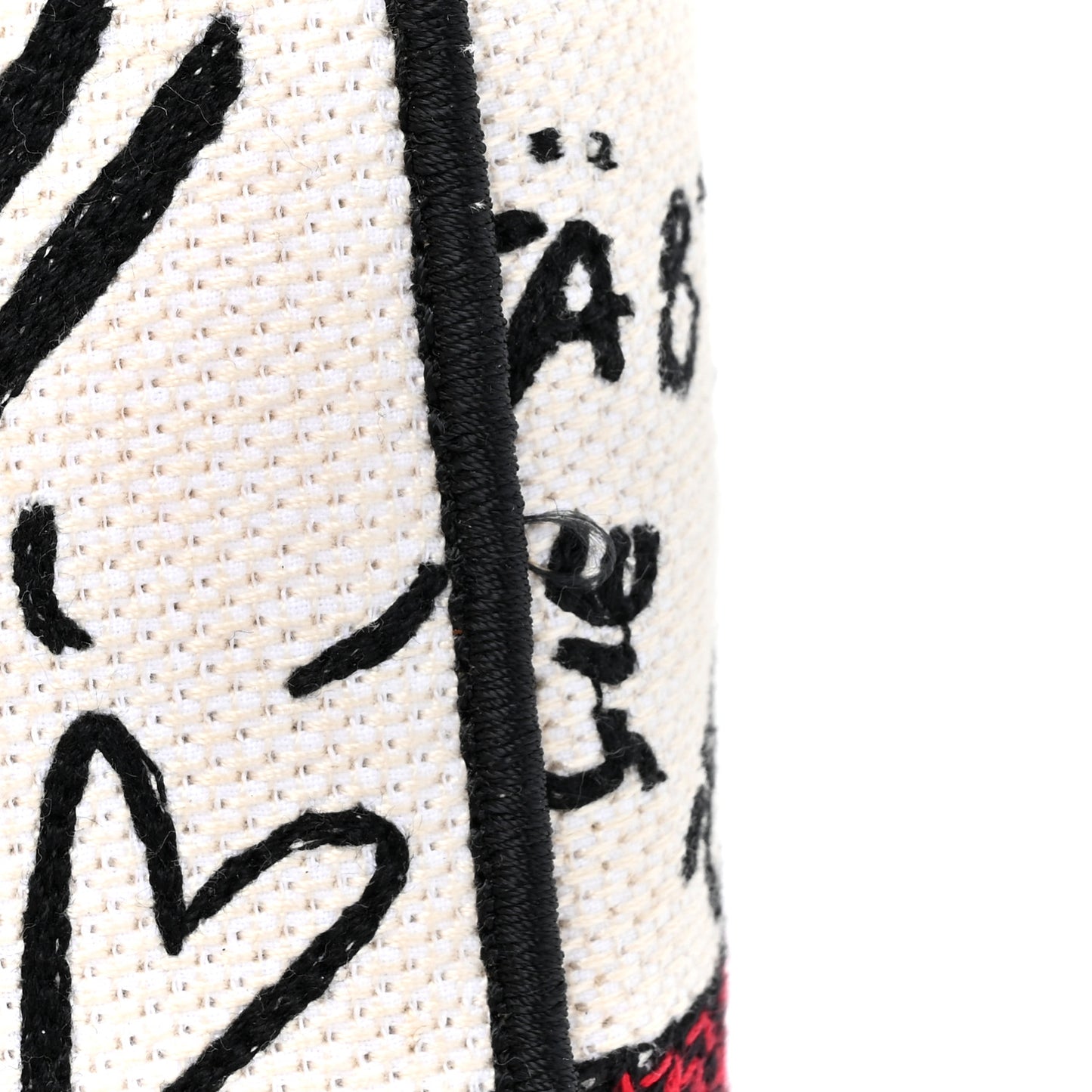 Canvas Medium DiorAmour Graffiti Lady D-Lite Latte