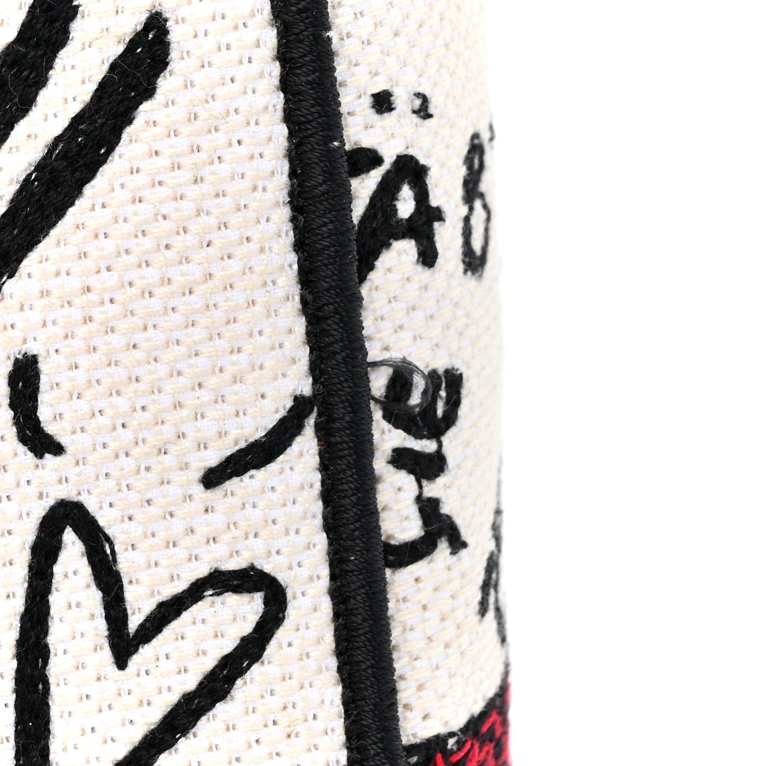 Christian Dior Canvas Medium DiorAmour Graffiti Lady D-Lite Latte 11 of 11