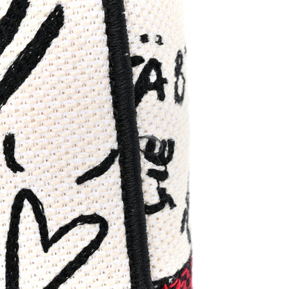 Christian Dior Canvas Medium DiorAmour Graffiti Lady D-Lite Latte 11 of 11