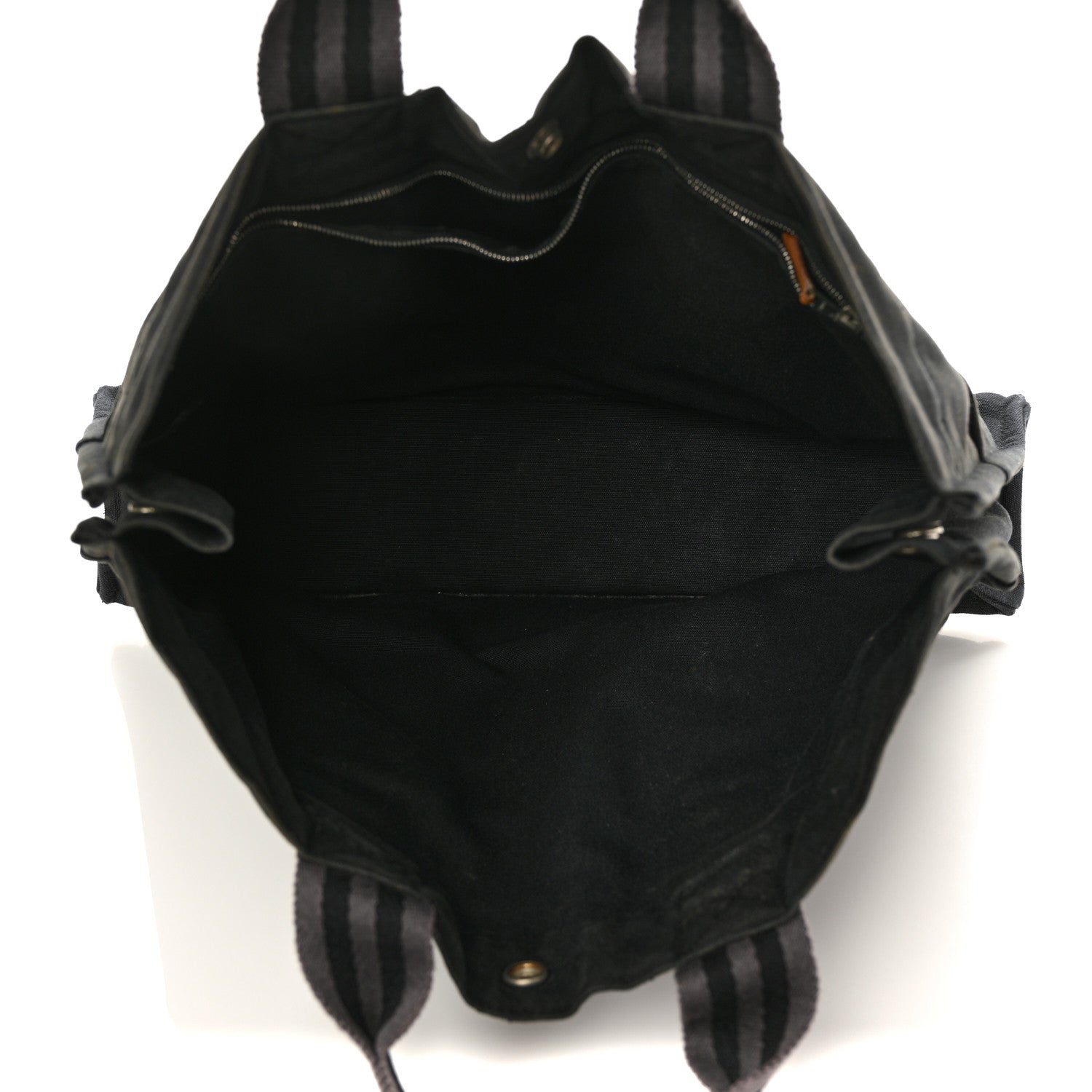 Hermes Canvas Fourre Tout MM Black 5 of 11