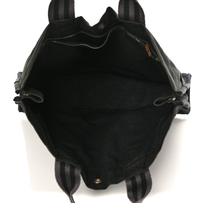 Hermes Canvas Fourre Tout MM Black 5 of 11