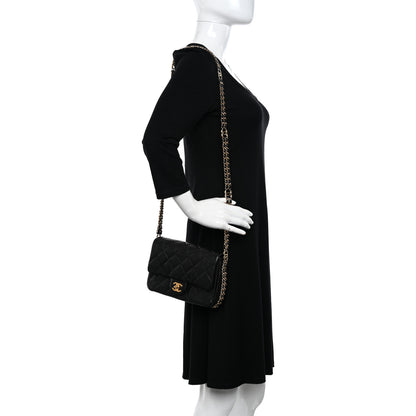 Chanel Caviar Quilted Mini CC You Flap Black 2 of 11