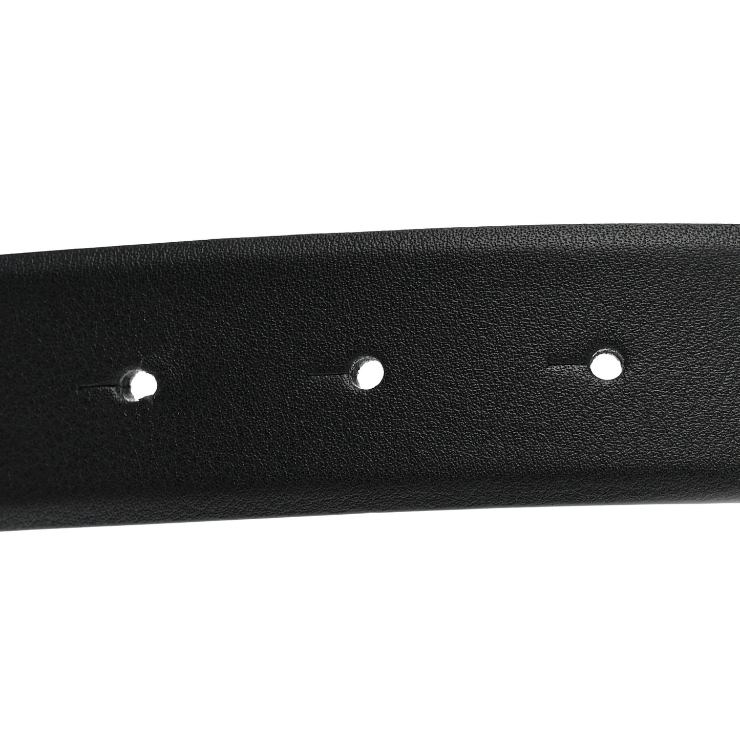 Calfskin Metal Enamel CC Belt 95 38 Black Golden