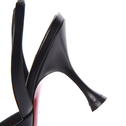 Christian Louboutin Kid Taralita 85 Thong Sandals 35 Black 10 of 11