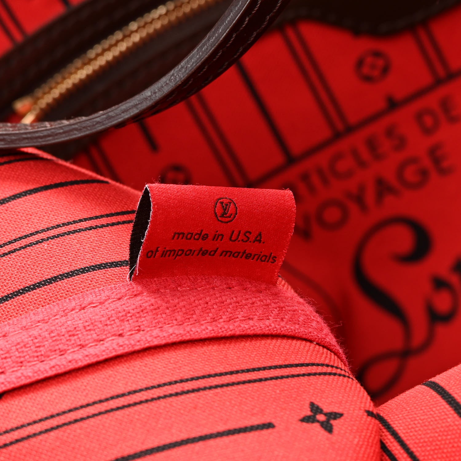 Louis Vuitton Damier Ebene Neverfull GM 7 of 13