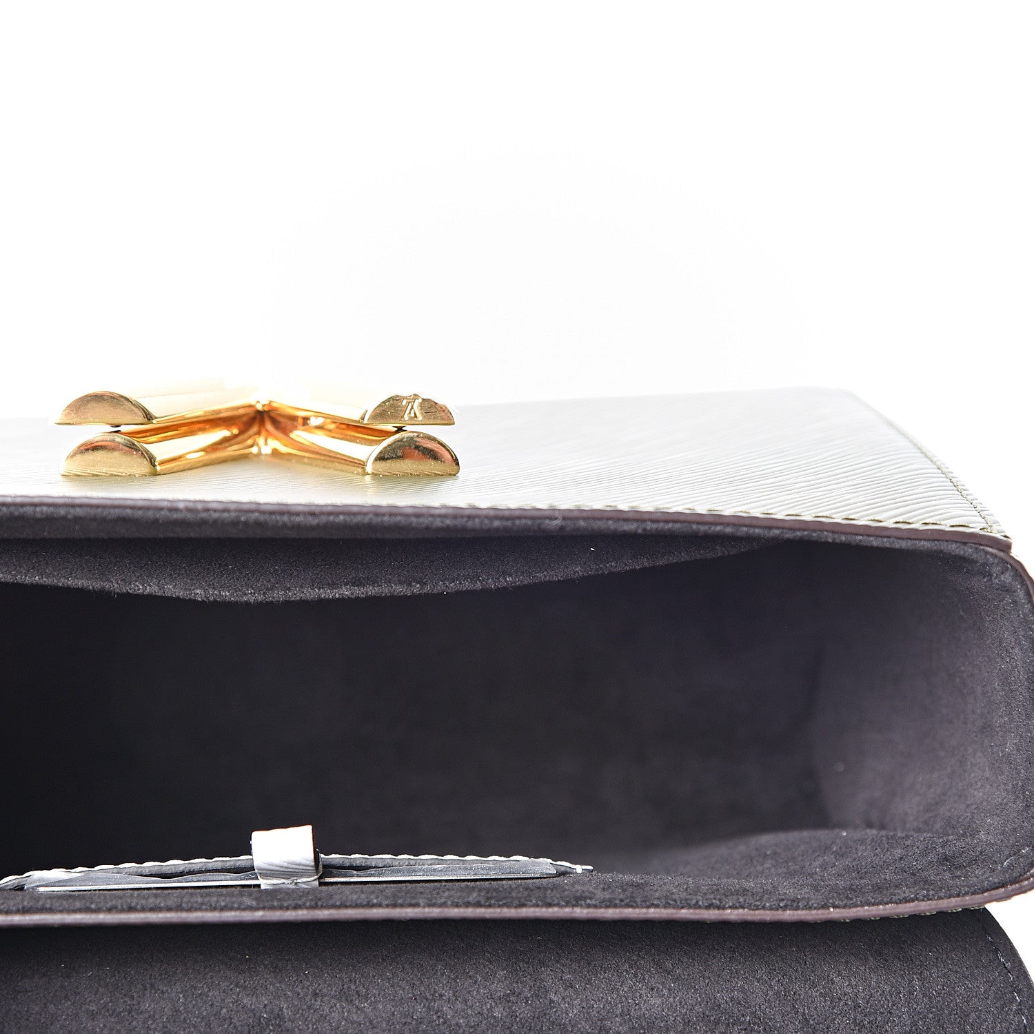 Louis Vuitton Epi Twist Shoulder Bag MM Kaki 4 of 10