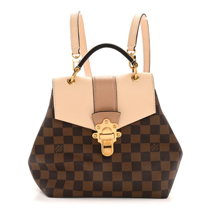 Louis Vuitton Damier Ebene Clapton Backpack Creme 1 of 12