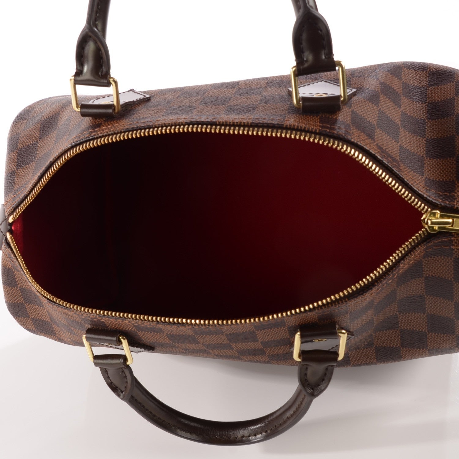 Louis Vuitton Damier Ebene Speedy 30 5 of 7