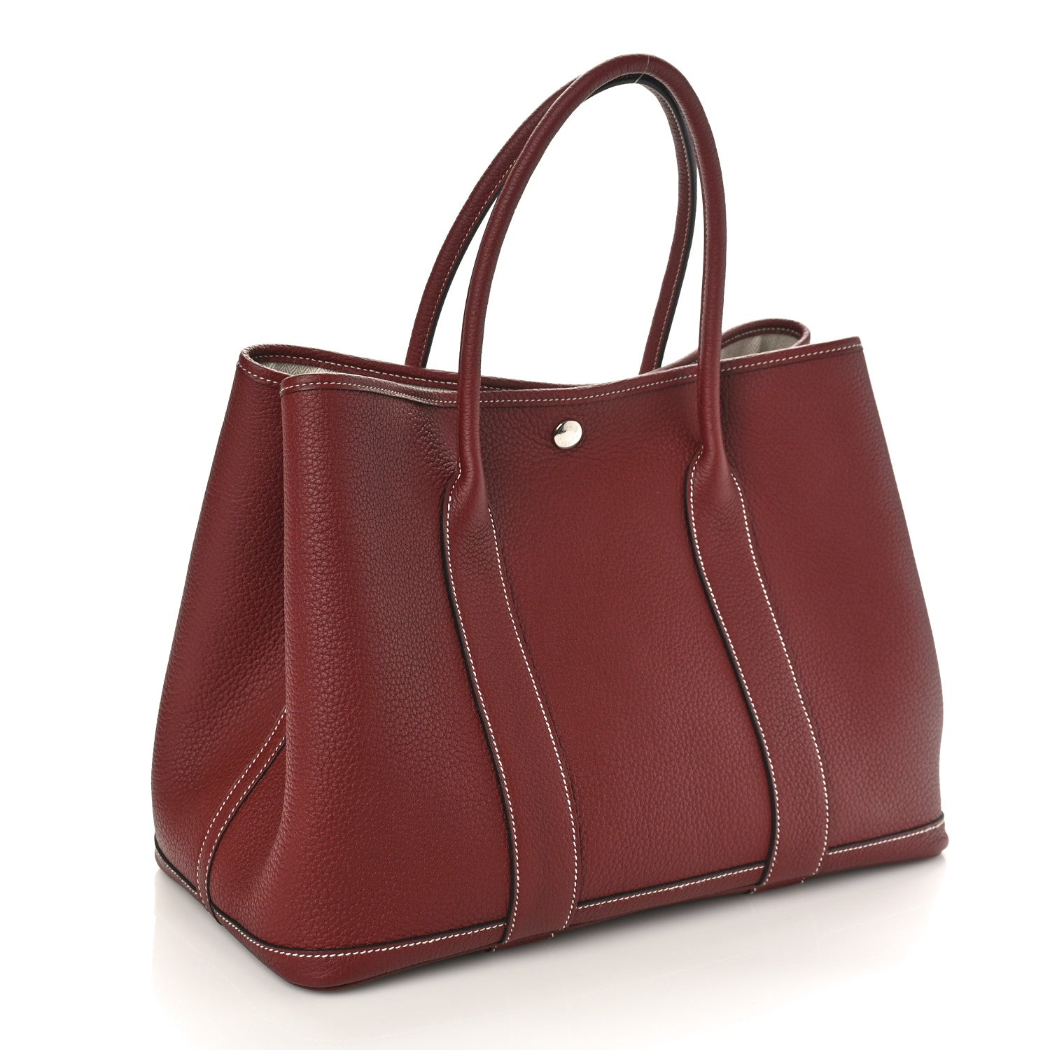 Hermes Negonda Garden Party Tote 36 MM Rouge H 3 of 8
