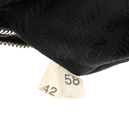 Prada Tessuto Nylon Shoulder Bag Black 7 of 11