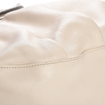 Gucci Pebbled Calfskin Medium Icon Bit Shoulder Bag Ivory 9 of 11