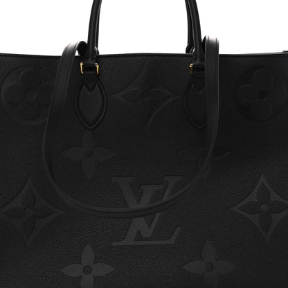 Louis Vuitton Empreinte Monogram Giant Onthego GM Black 7 of 9