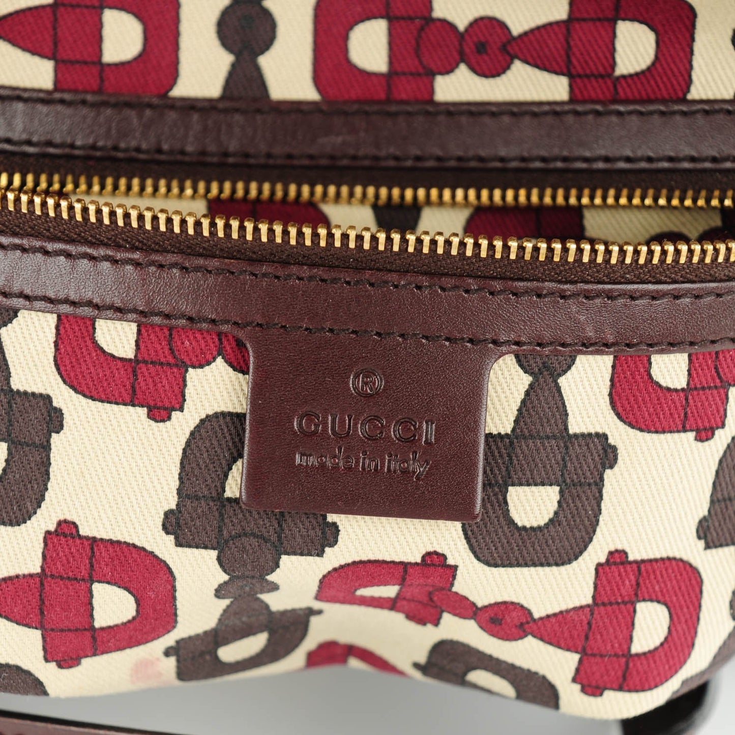 Guccissima Treasure Boston Dark Brown
