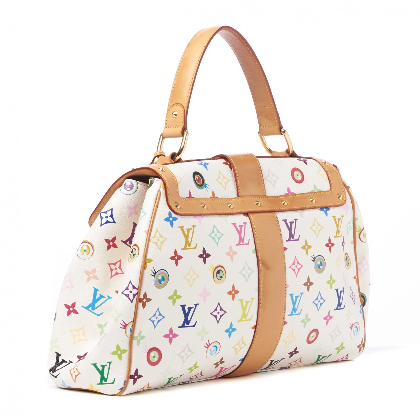 Monogram Multicolor Murakami Eye Love You White