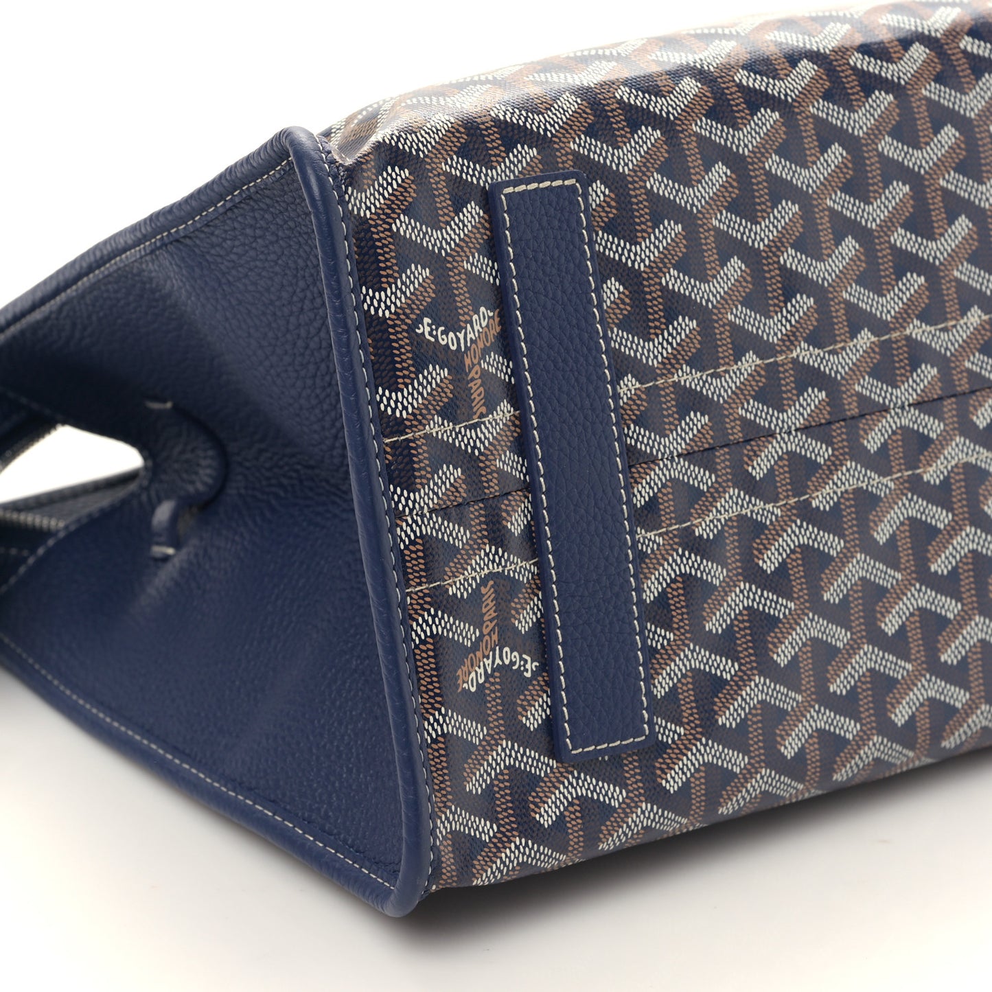 Goyardine Sac Hardy Pet Carrier PM Navy