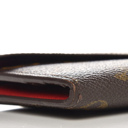 Louis Vuitton Monogram Josephine Wallet Red 8 of 11