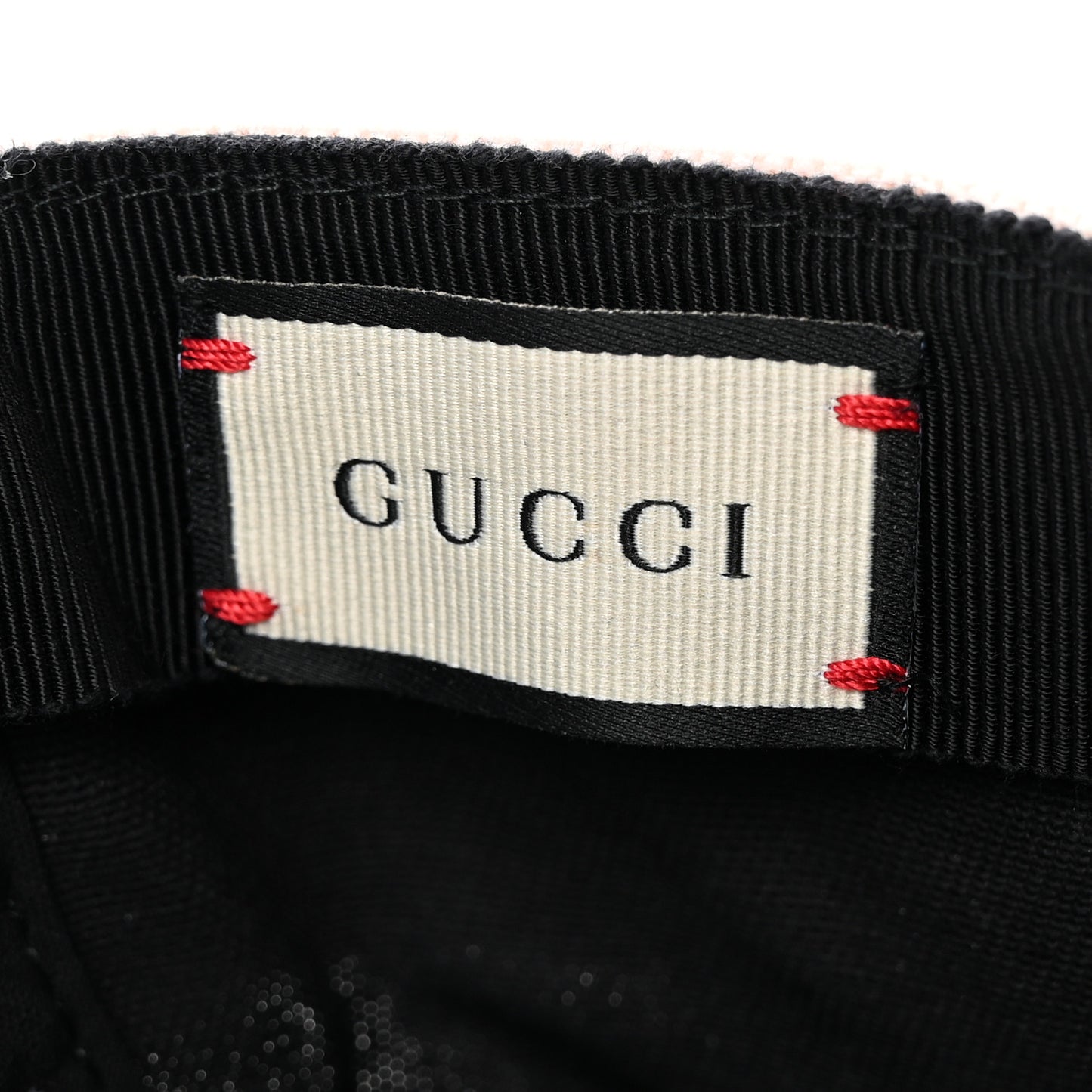 Gabardine Gucci Headband Baseball Hat M Black