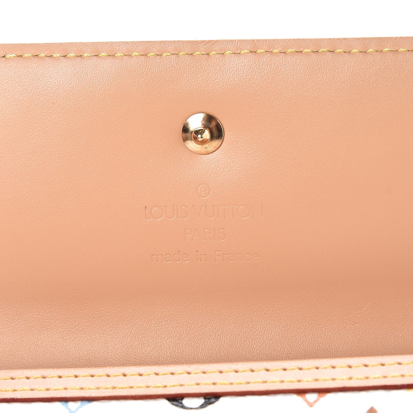 Monogram Multicolor Porte Tresor International Wallet White
