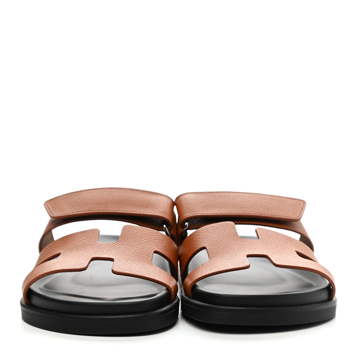 Hermes Epsom Womens Chypre Sandals 36 Natural 2 of 10