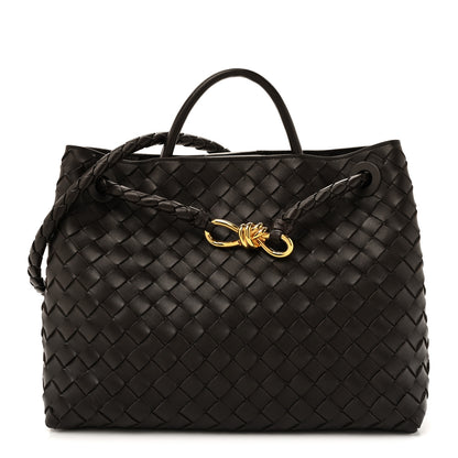Bottega Veneta Nappa Intrecciato Medium Andiamo Shoulder Bag Fondant 1 of 10