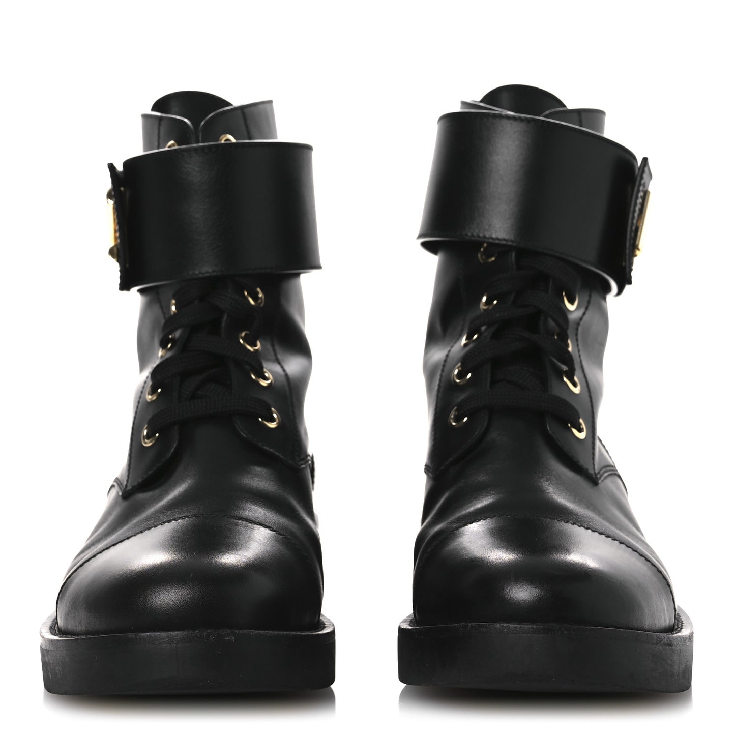 Calfskin Wonderland Ranger Boots 37.5 Black