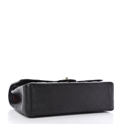 Chanel Caviar Quilted Maxi Double Flap Black 4 of 11