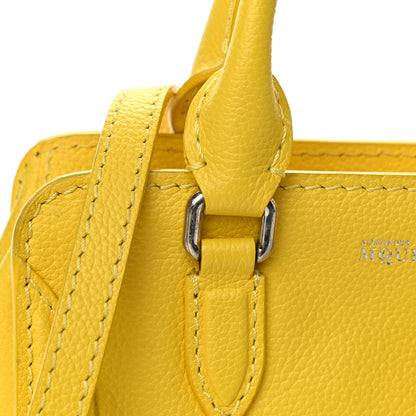 Alexander McQueen Pebbled Calfskin Mini Padlock Tote Yellow 13 of 13