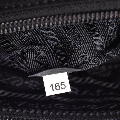 Prada Tessuto Nylon Messenger Bag Black 8 of 9