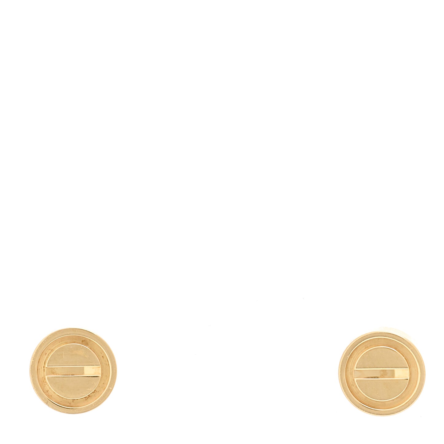 18K Yellow Gold LOVE Earrings