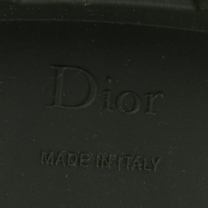 Christian Dior Rubber Diorunion Rain Boots 38 Black Military 7 of 9