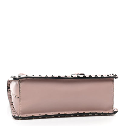 Valentino Garavani Calfskin Rockstud Tote Poudre 3 of 9