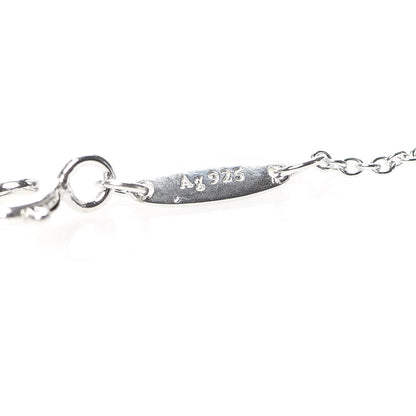 Tiffany Sterling Silver Aquamarine Elsa Peretti Color By The Yard Bracelet 5 of 6