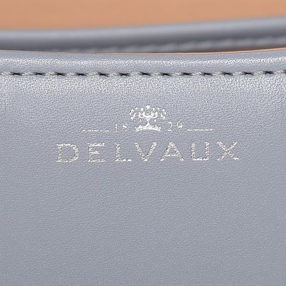 Delvaux Calfskin Mini Brillant Satchel Light Blue 7 of 11