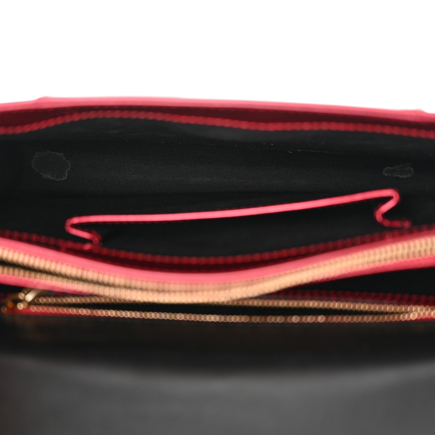 Bulgari Metallic Calfskin Serpenti Forever Shoulder Bag Red 5 of 10