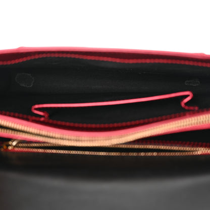 Bulgari Metallic Calfskin Serpenti Forever Shoulder Bag Red 5 of 10