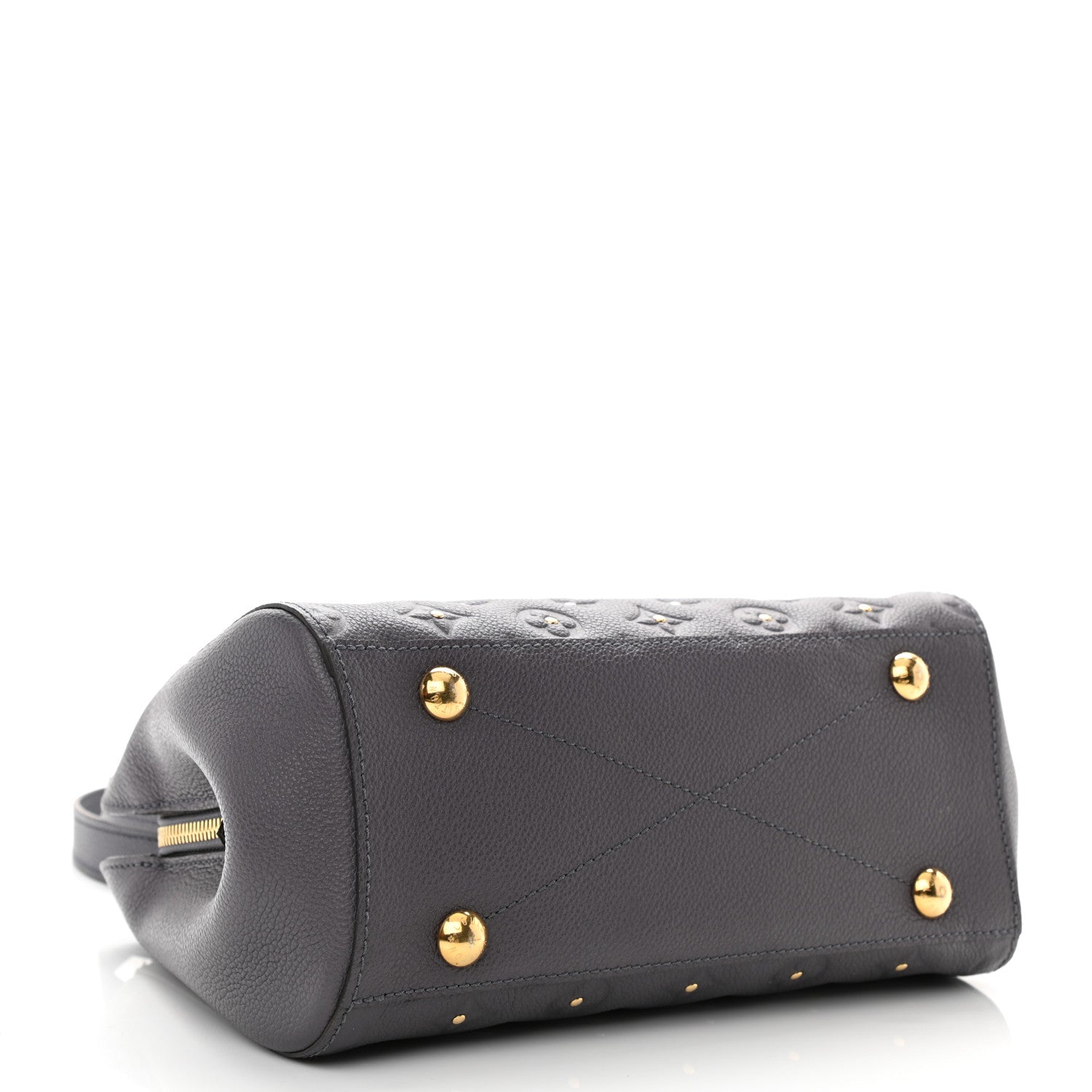 Louis Vuitton Empreinte Studded Montaigne BB Gris Silver 4 of 10