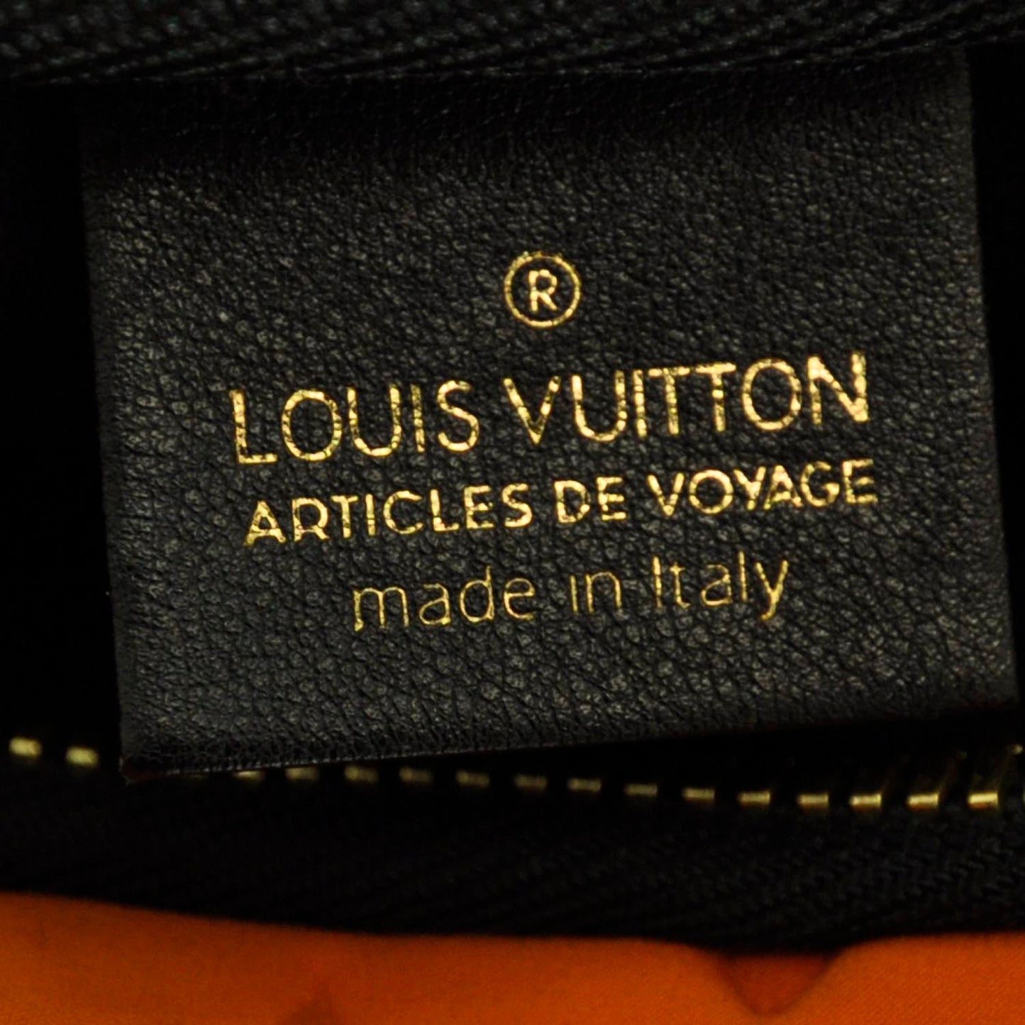 Monogram Scuba Clutch Pochette Orange