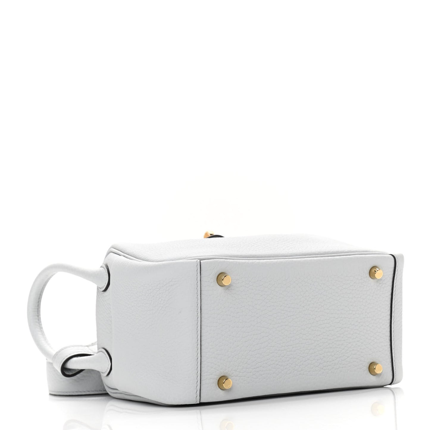 Taurillon Clemence Mini Lindy 20 Bleu Pale