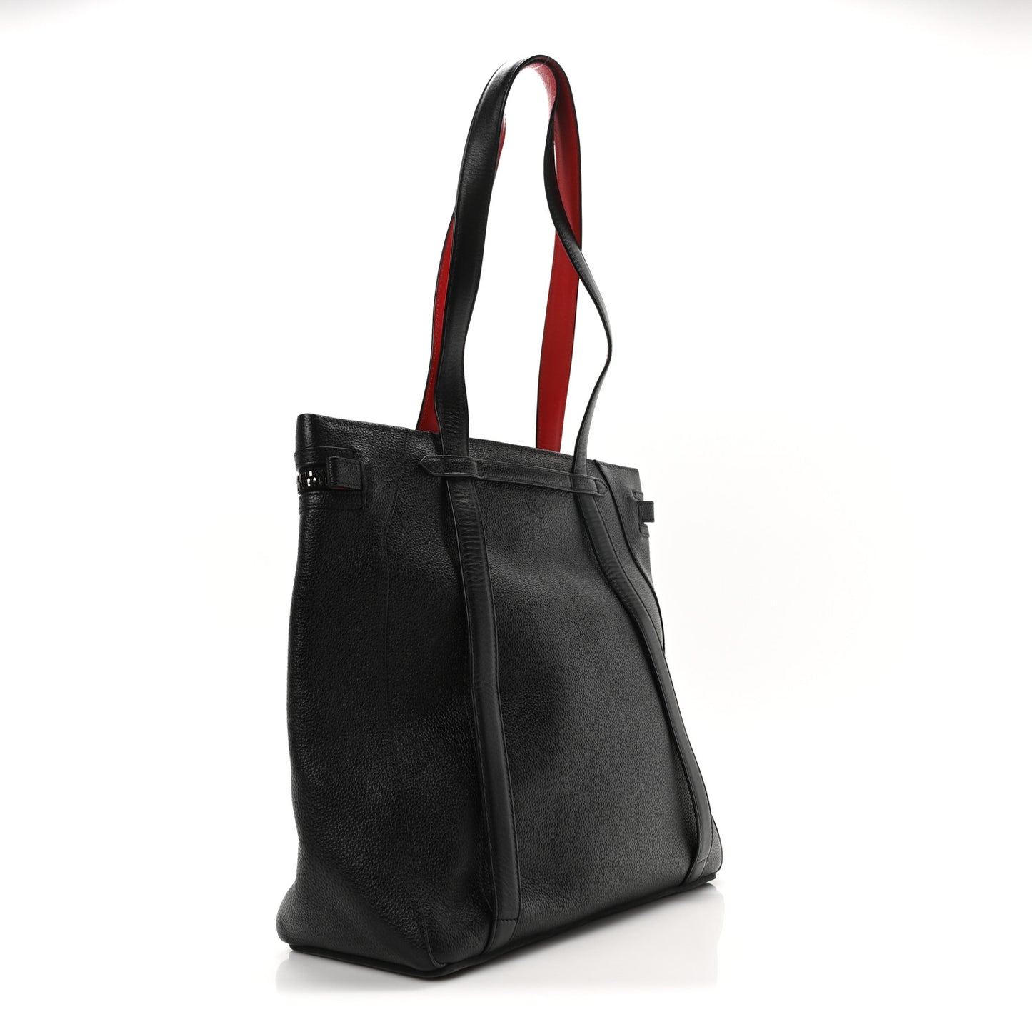 Empire Calfskin Studded Cabado Backpack Tote Black