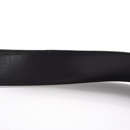 Gucci Calfskin Interlocking G Belt 80 32 Black 8 of 8