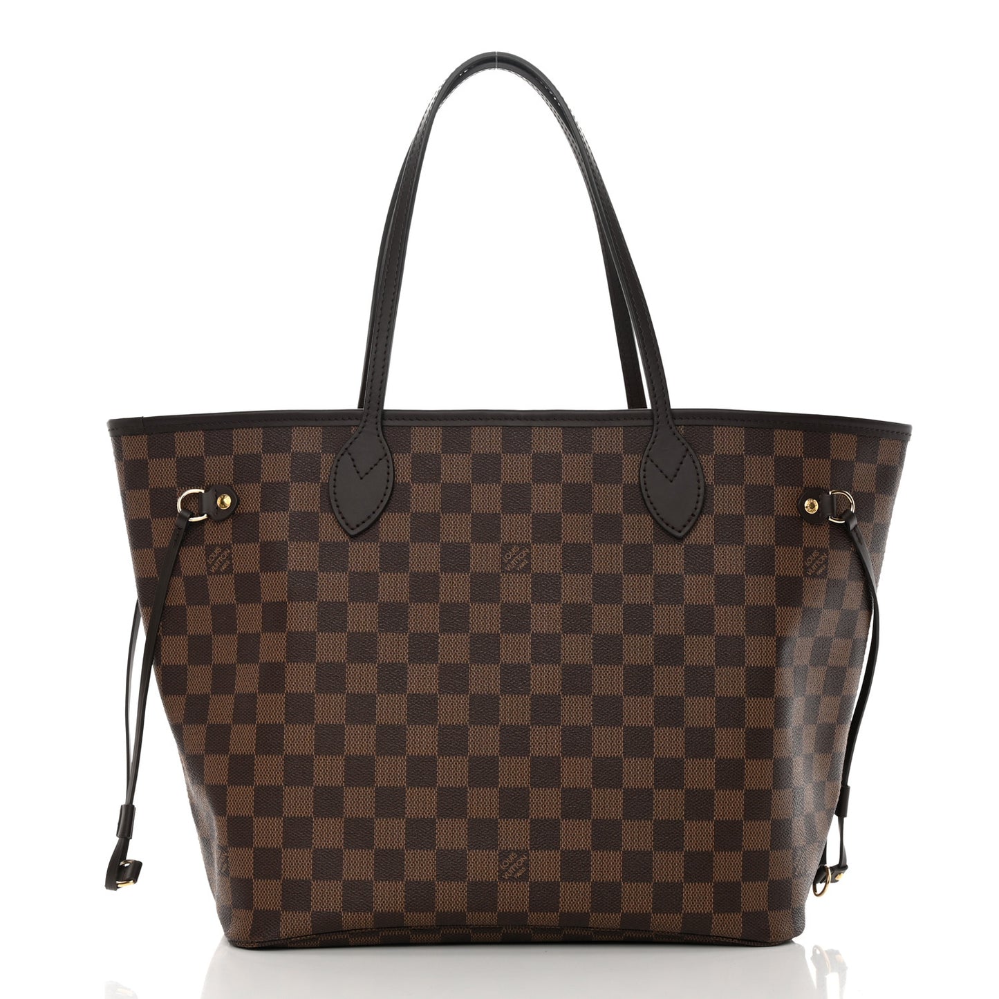 Damier Ebene Neo Neverfull MM Rose Ballerine