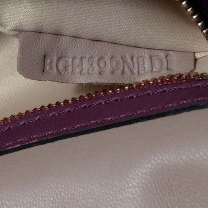 Valentino Garavani Nappa Rockstud Wristlet Clutch Aubergine 7 of 9