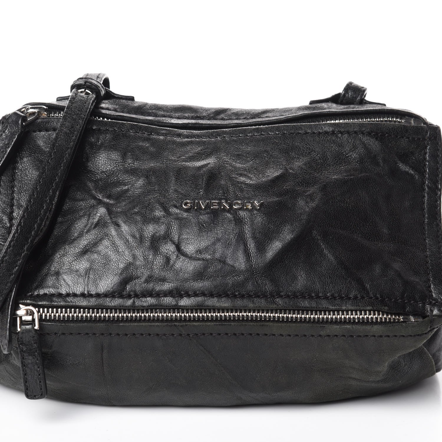 Givenchy Tumbled Sheepskin Mini Pandora Black 7 of 9