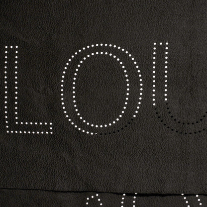 Louis Vuitton Cashmere Perforated Scarf Brown 1 of 4