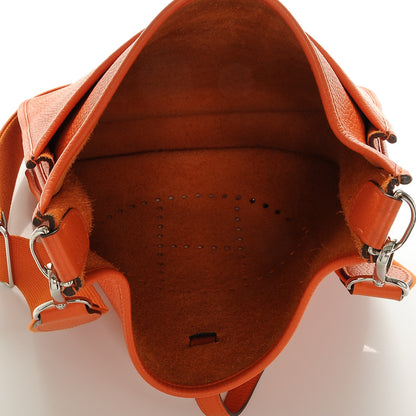 Hermes Taurillon Clemence Evelyne III PM Orange 6 of 7