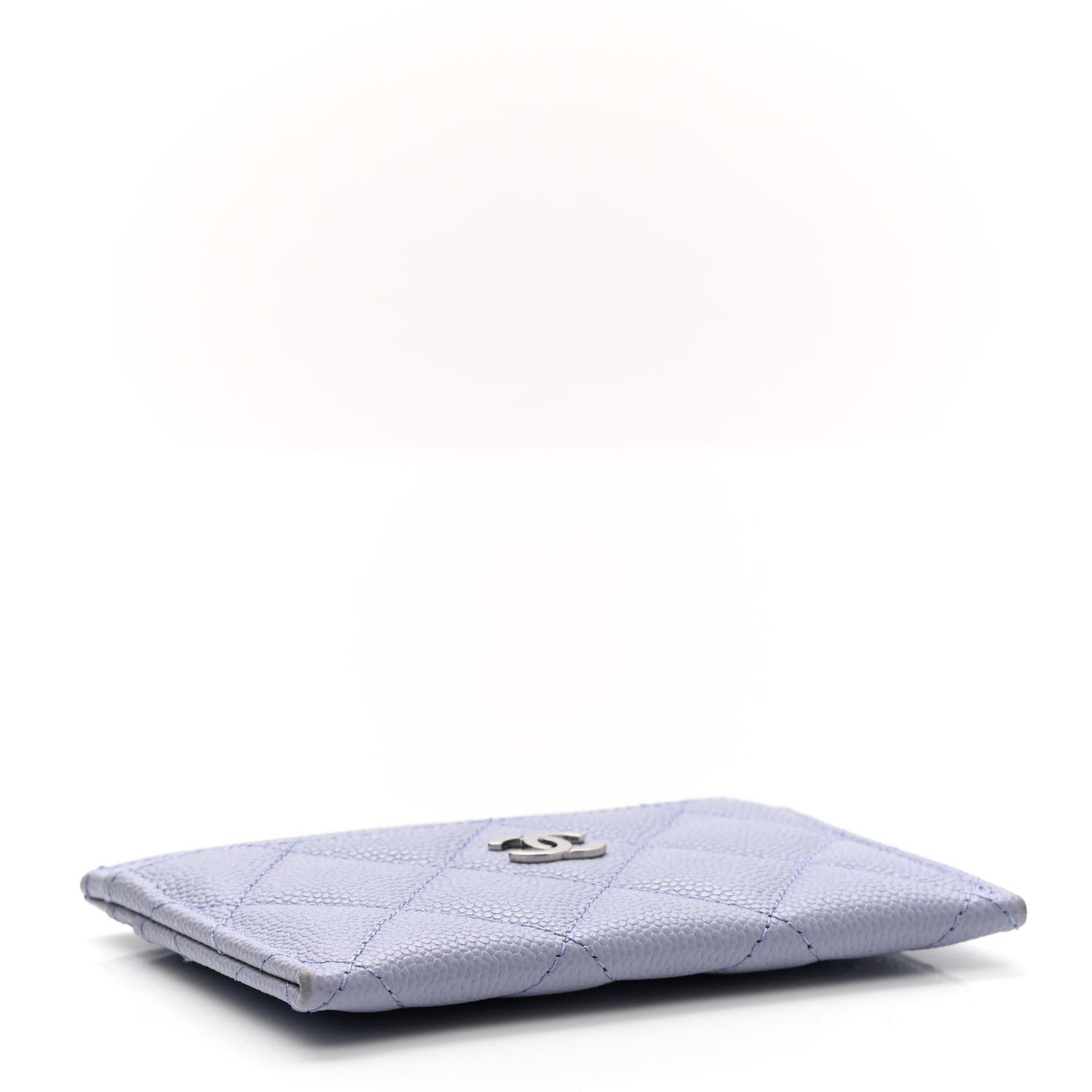 Chanel Caviar Quilted Card Holder Light Purple 4 of 8