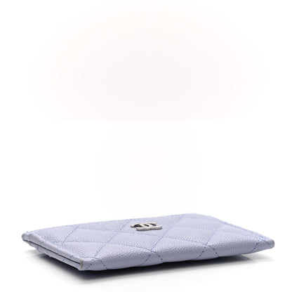 Chanel Caviar Quilted Card Holder Light Purple 4 of 8
