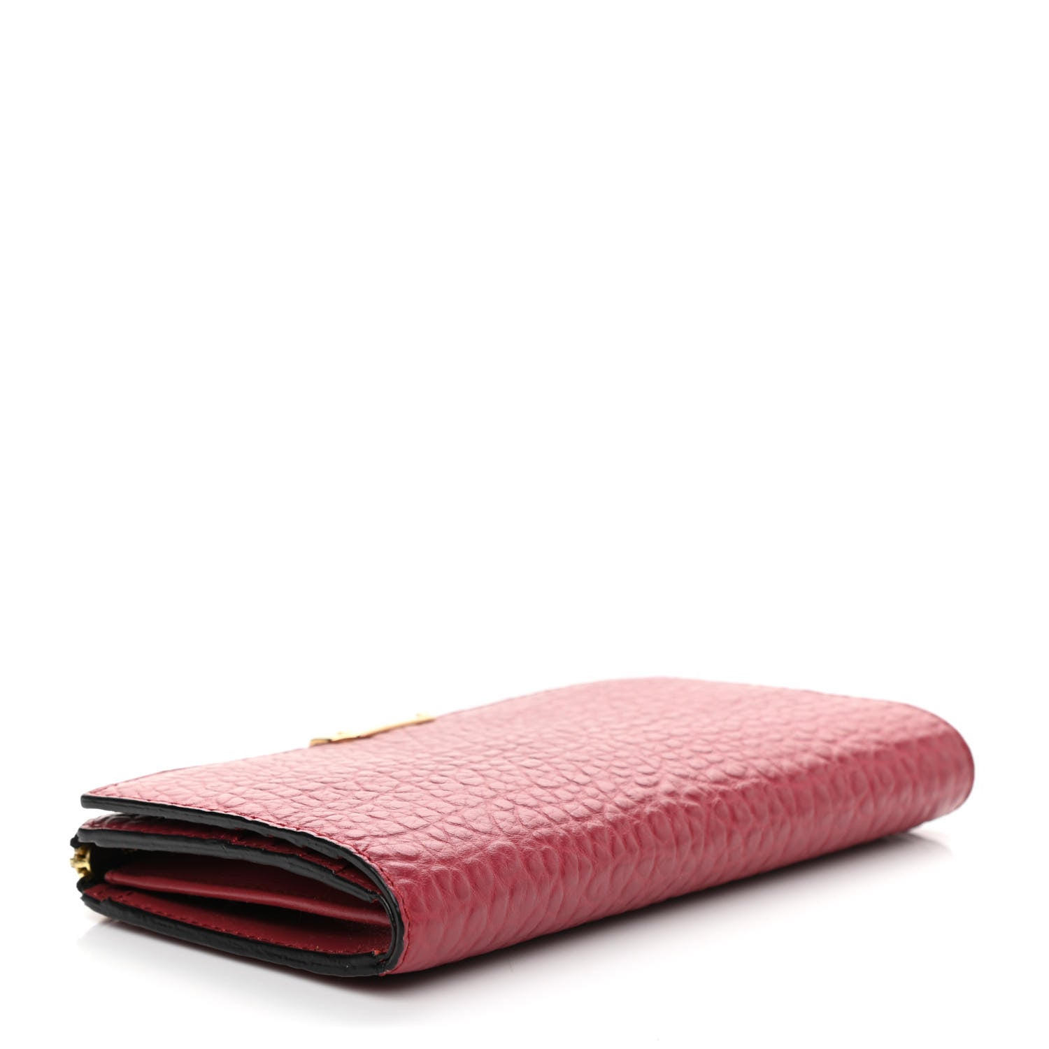 Burberry Heritage Grain Alvington Continental Wallet Damson Magenta 4 of 9